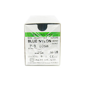 아이리 BLUE 나이론 7/0 NB726 8mm, 3/8, 50cm(24PK)
